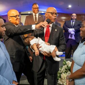 Blessing Babies at PGMBC